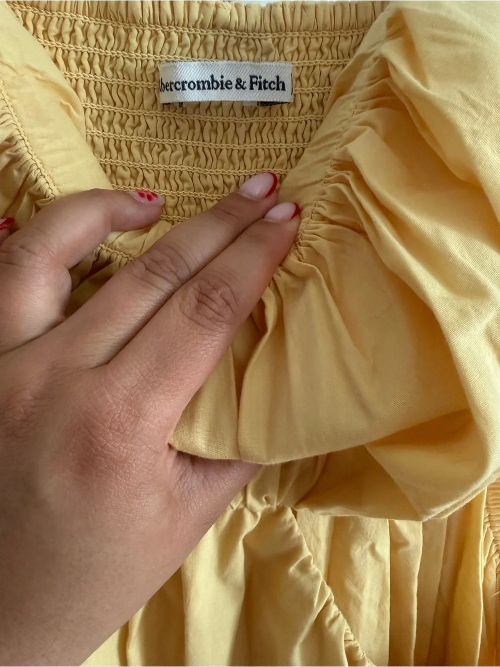 Yellow Cutout Maxi Dress with Spaghetti Straps